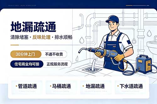 卫辉地漏疏通