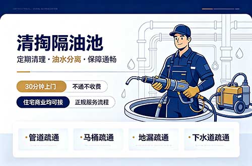 卫辉清掏隔油池